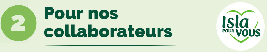 Pour nos collaborateurs