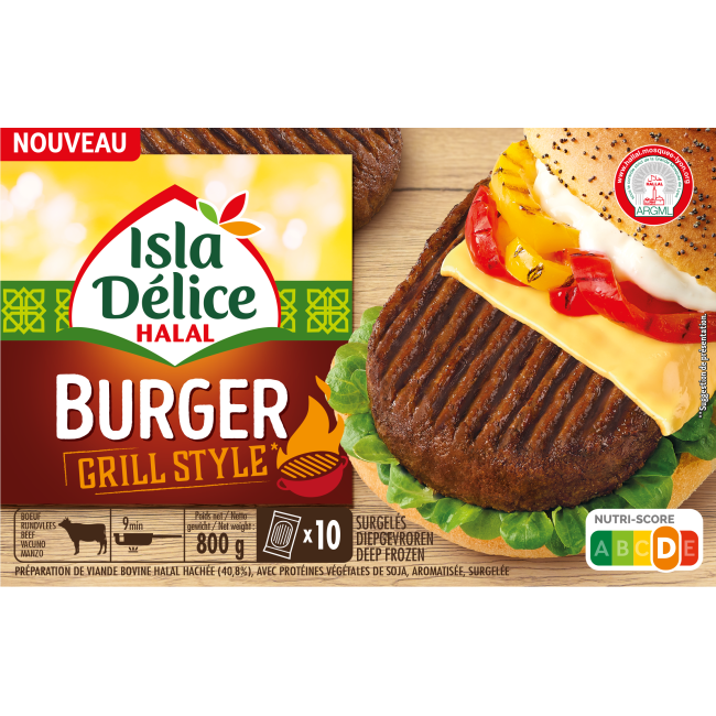 Burger grill style