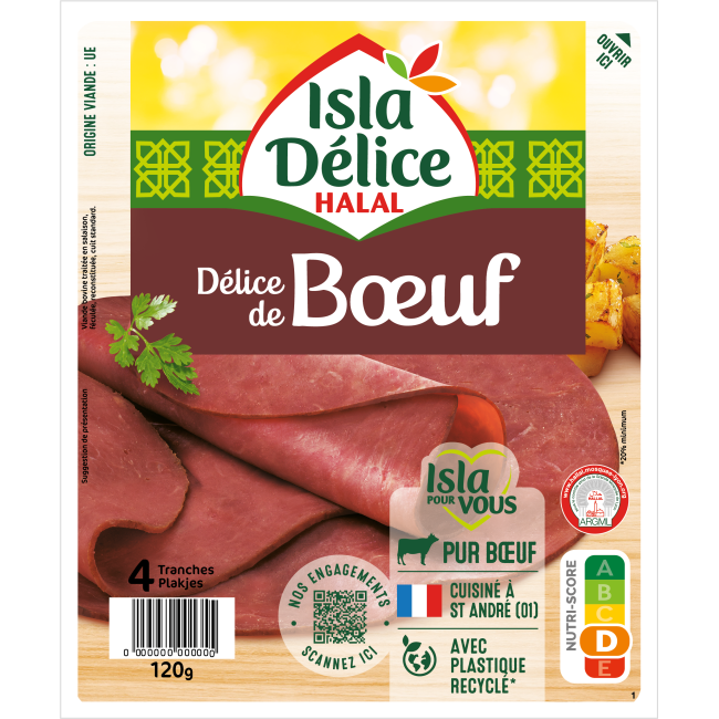 Délice de bœuf 4 tranches
