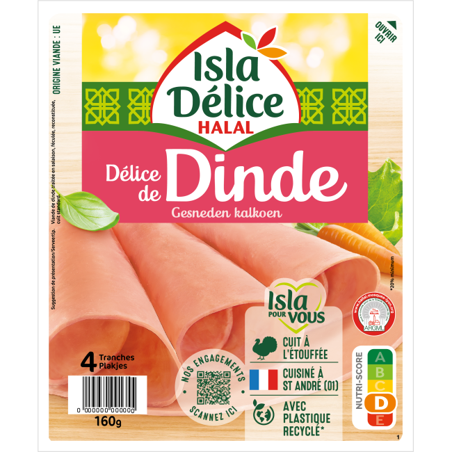 Délice de dinde 4 tranches