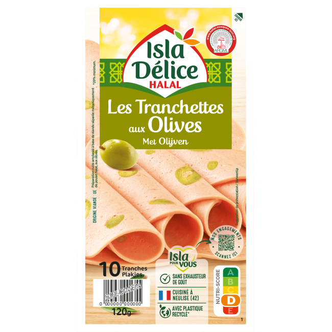 Les tranchettes aux olives 10 tranches