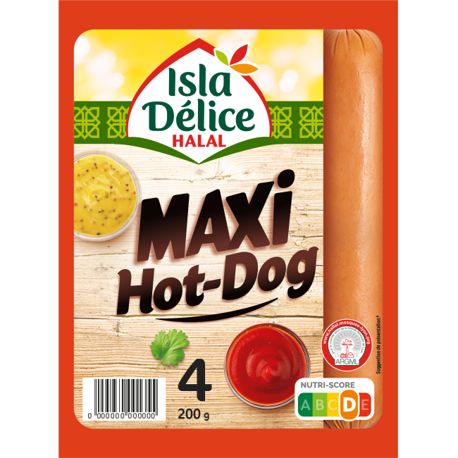 Maxi Hot Dog x4