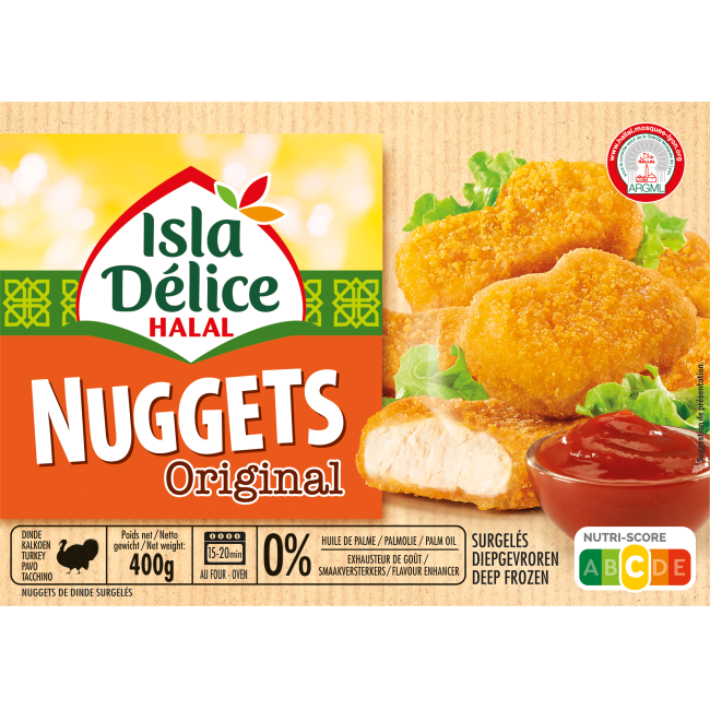 Nuggets de dinde 400g