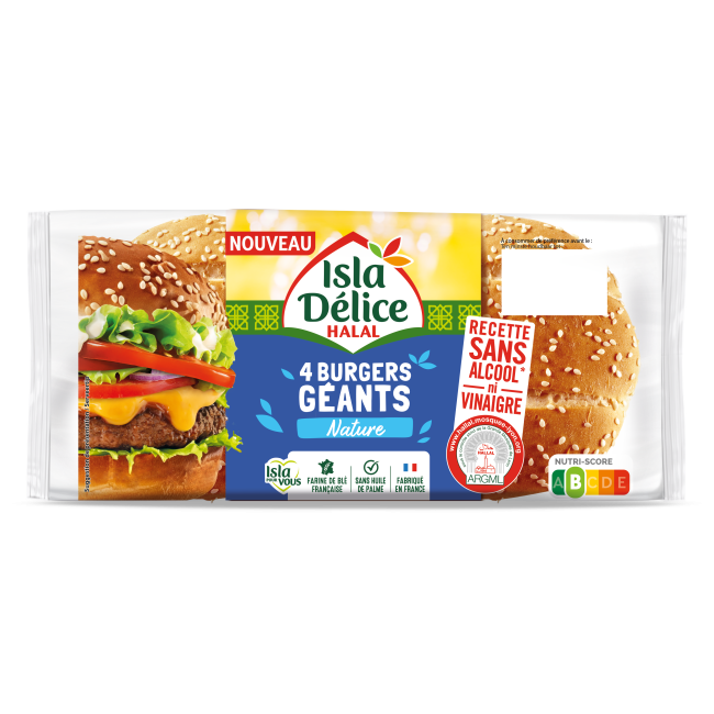 Pain burger géant 330g