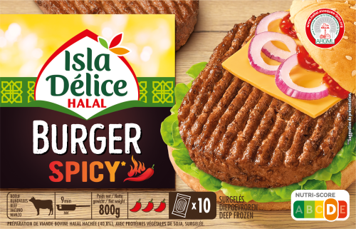 10 Burger Spicy 800g