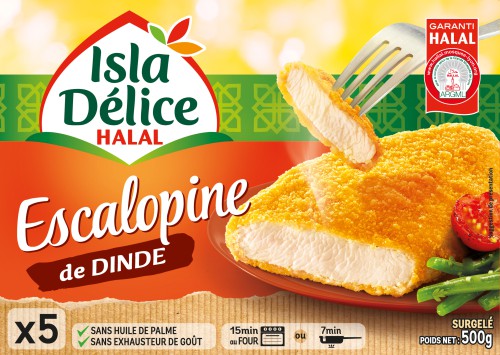 5 Escalopines de dinde 500g