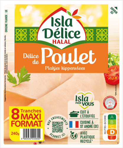 Délice de poulet 8 tranches