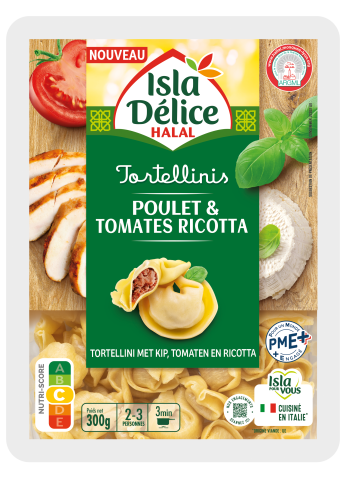 Tortellinis au poulet et tomate ricotta 300gr