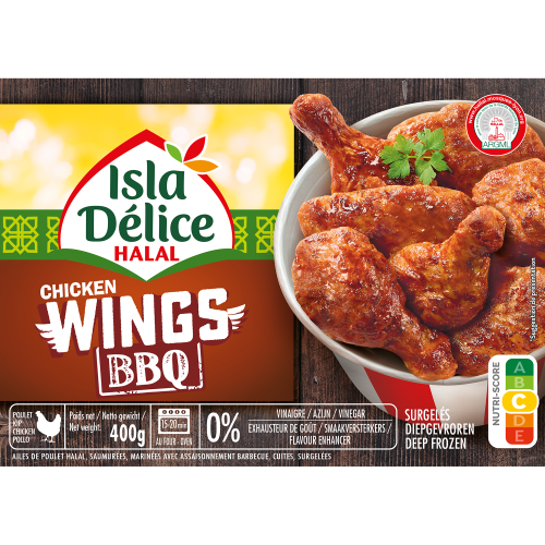 Wings de poulet BBQ 400g