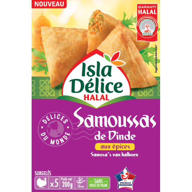 recette 5 kalkoensamosa's