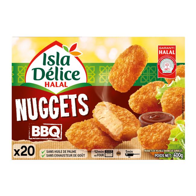 recette BBQ kalkoennuggets 400 gram