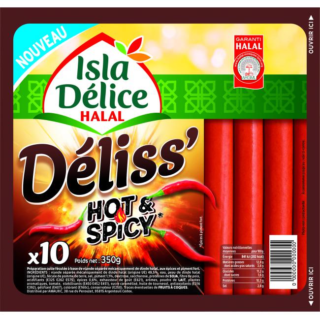 Deliss Hot'n'spicy 320g
