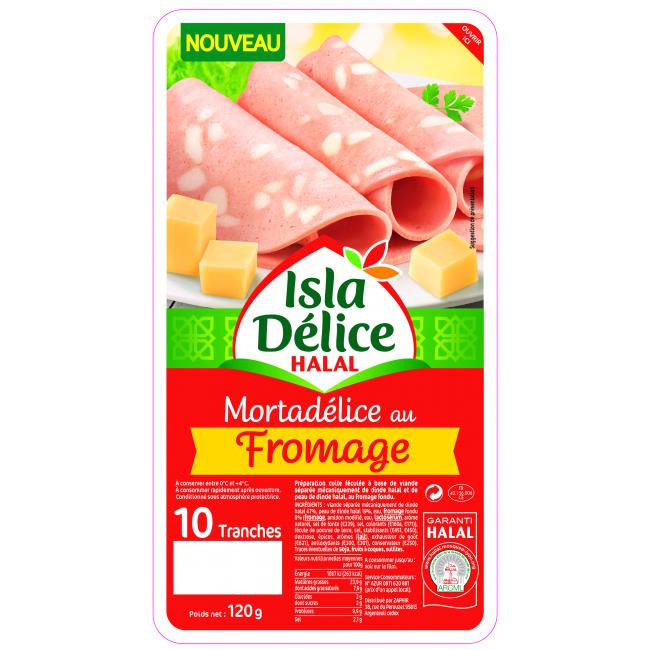 Mortadélice au fromage 10 tranches