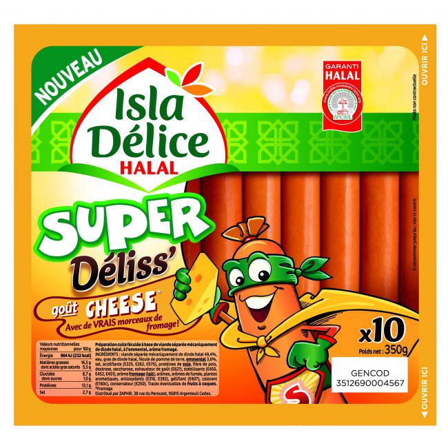 Super deliss' cheese 350g