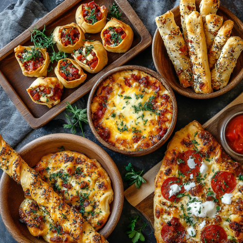 recette 5 recettes faciles avec une pâte à pizza