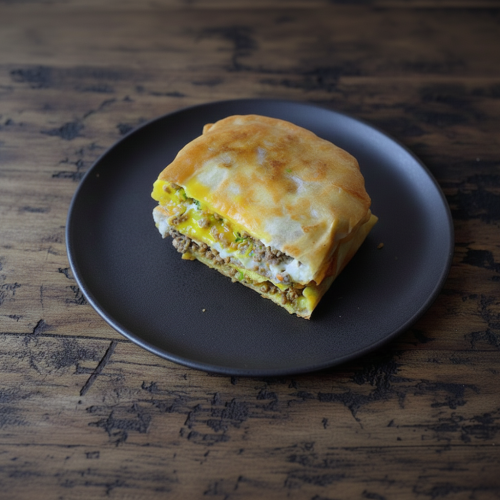 recette Bourek annabi &agrave; l'hoeuf et &agrave; la viande hach&eacute;e