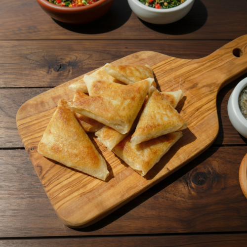 recette Bricks aux pommes de terre &agrave; la vache qui rit