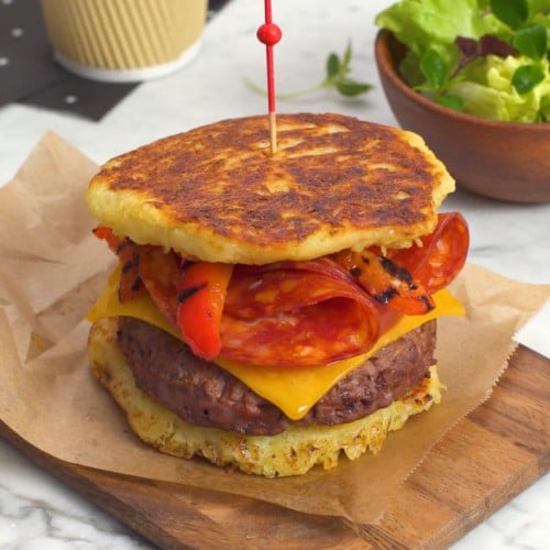 recette Burger au chorizo