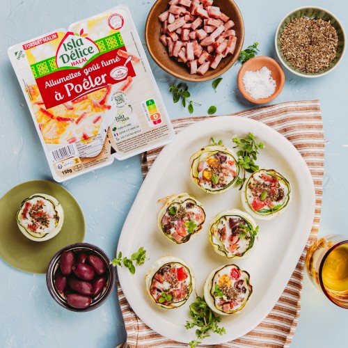 Oeufs cocotte aux allumettes goût fumé à poêler