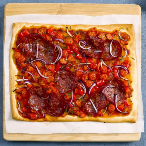 recette Pizza Red Chorizo