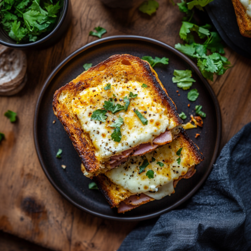 Recette de croque-monsieur halal aux tranches de dinde