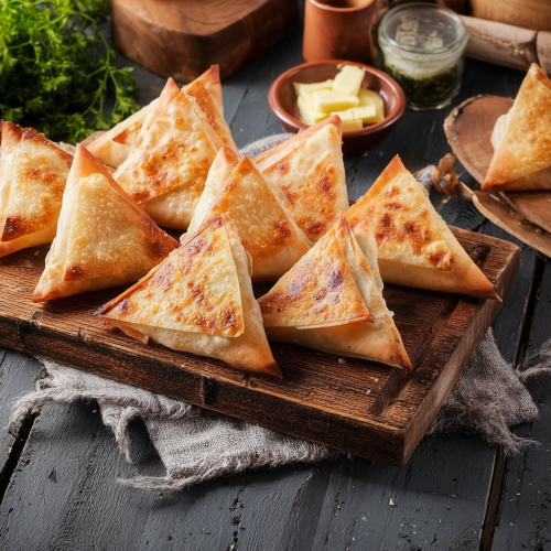 recette Samoussas au poulet à l'Air Fryer