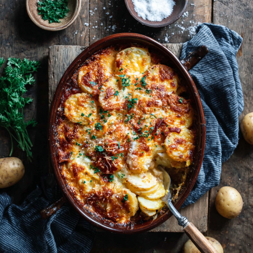 recette Tartiflette aux lardons halal